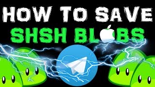 SAVE SHSH BLOBS EASY TELEGRAM METHOD [upl. by Adroj820]