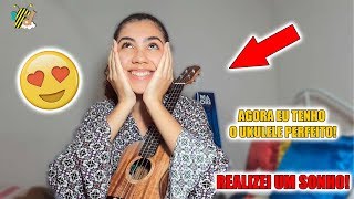 O UKULELE PERFEITO  Unboxing Ukulele 420CK EQ [upl. by Yornek]