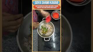 How to Make Delicious Soya Shami Kabab  Healthy amp Easy Vegetarian Recipe  SoyaShamiKabab [upl. by Dilly]