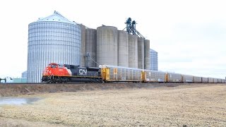 CN8940 at Wanstead Strathroy Sub on Train 371 080217 [upl. by Inger887]