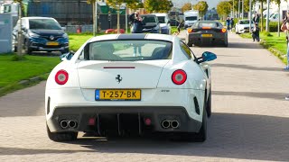 Ferrari 599 GTO Revs and Loud Accelerations [upl. by Milak]