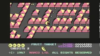 Grandslam Pac Mania on the Commodore 64 1988 [upl. by Landbert572]