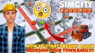 Redesign Your Layout In SimCity BuildIt 🔥  How To Store Buildings In SimCity BuildIt [upl. by Chaffee]