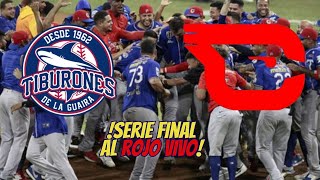 TIBURONES DE LA GUAIRA vs CARDENALES DE LARA PREVIA  3er juego de la FINAL con tángana incluida [upl. by Nerej814]