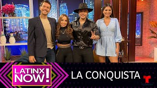 Jessi Uribe y Paola Jara muestran su amor en la música  Latinx Now [upl. by Sidwell658]