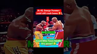 George Foreman makes a cheater pay the price 👀 boxing [upl. by Esyned512]