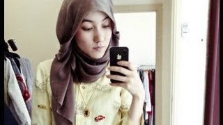 Hana Tajima Inspired Hijab tutorials [upl. by Montano]