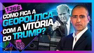 A GEOPOLÍTICA DO MUNDO COM A VITÓRIA DO TRUMP PROF HOC  Inteligência Ltda Podcast 1366 [upl. by Wanda115]