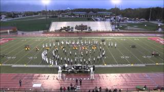 Otsego high school marching band 2013 East Kentwood band invitational [upl. by Persson181]