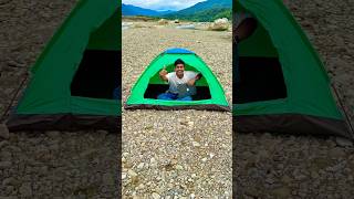 camping tent setup  camping tent kaise lagate hain [upl. by Dulcine]