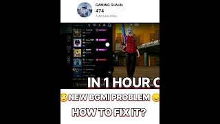 🤯Invite Option Not Showing in bgmi  Request timed out bgmi  How to Fix Invite option not showing [upl. by Denn]