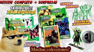 REVIEW COMPLETO DE LAS CARTAS DE SKIBIDI TOILET ESMERALDA ¿VALE LA PENA  WOOW STICKERS 2024 [upl. by Teragramyram351]