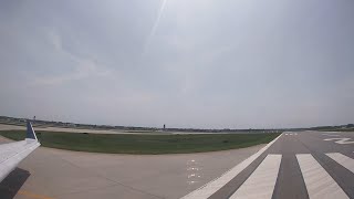 Takeoff at Greater Rochesters Frederick Douglass International in a Delta Connection CRJ900 [upl. by Allis]