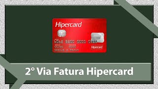 Fatura Hipercard 2° Via Detalhada [upl. by Concettina]