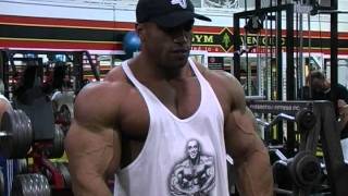 IFBB Pro Bodybuilder Dennis James  Muscletime Titans Part 1 [upl. by Arahset100]