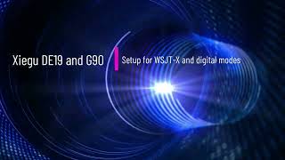 Xiegu G90 and DE19 setup for Digital Modes with WSJTX [upl. by Notlim]