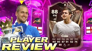 🚨88 TRIPLE THREAT HERO JOE COLE PLAYER REVIEW  EA FC 24 ULTIMATE TEAM [upl. by Nnyleve]