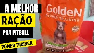 Ração top de linha pra pitbull Golden Power Training [upl. by Byram]