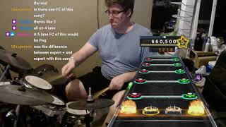 Laser Cannon Deth Sentence by Dethklok Expert 4Lane Drums 100 FC [upl. by Iramo191]