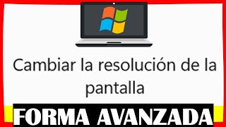 Como poner cualquier resolución en tu monitor ✅ forzar resoluciones [upl. by Weirick352]