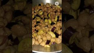 baigan soybean bhaji recipe 😋shorts [upl. by Hassi]