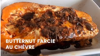 Butternut farcie chèvre [upl. by Ibmab]