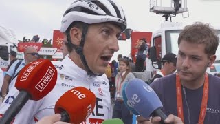 MARC SOLER ENTREVISTA AL FINAL  ETAPA 13 VUELTA ESPAÑA 2024 [upl. by Ycat]