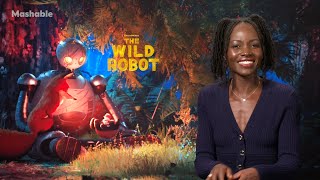 How Lupita Nyongo and Filmmaker Chris Sanders Designed The Wild Robot [upl. by Ahsiel]