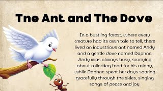 quotThe Ant and The Dovequot The Ant and The Dove Story in English StoryVerse English [upl. by Laehcar]