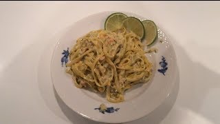 Frisk pasta med laks Pasta with salmon [upl. by Weir]