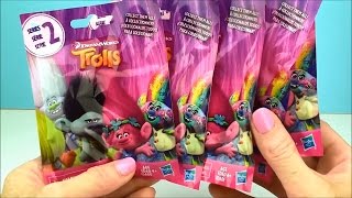 Dreamworks Trolls Blind Bags Series 2 opening toys surprises for kids play [upl. by Calen]