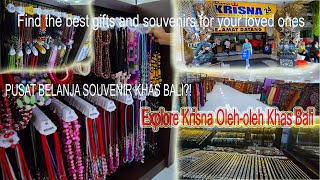 Krisna OleOle Bali is a place where you can find the best gifts and souvenirs for your loved ones [upl. by Inacana]