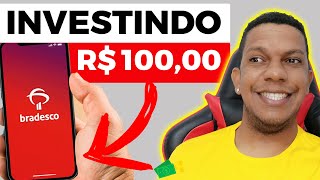 Banco Bradesco  Como INVESTIR no CDB DE LIQUIDEZ DIÁRIA Passo a Passo na Prática [upl. by Bjork364]