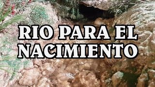 COMO HACER UN RIO PARA EL NACIMIENTO CON AGUA REAL [upl. by Mccomb]