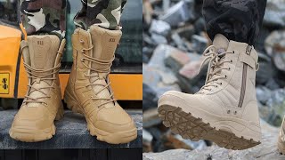 Top 8 Best Tactical Combat Boots In 2024 [upl. by Cowden]