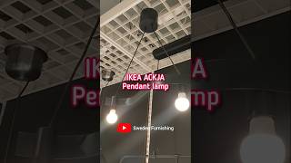 Ikea ACKJA pendant lamp 2024 [upl. by Stronski946]