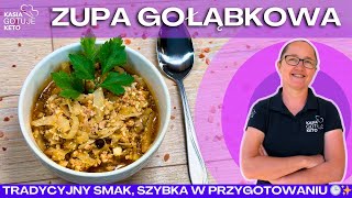 Kasia Gotuje Keto  Zupa gołąbkowa [upl. by Jenilee198]