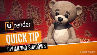 Optimizing Shadows  URENDER Quick Tip [upl. by Shaun989]