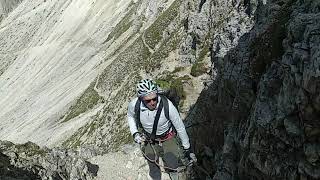 Alta Via Günther Messner Via ferrata [upl. by Strickland848]