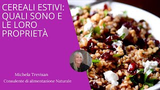 Estate quali sono cereali quotdi stagionequot [upl. by Inotna]