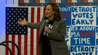 Kamala Harris full speech at Detroit campaign event Oct 19 2024 [upl. by Drofwarc]