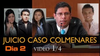 Caso Colmenares  Juicio Parte1  4Sept2012  940 a 1020am [upl. by Ahsitnauq]