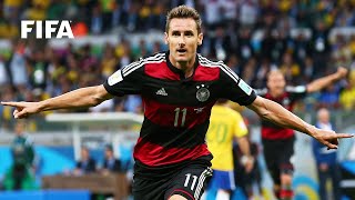 🇩🇪 Miroslav Klose  FIFA World Cup Goals [upl. by Meibers]