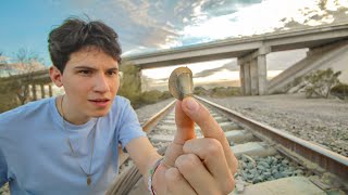 APLASTANDO monedas con el TREN [upl. by Cerveny]