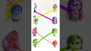 Inside Out 2 Parents and children Matching Puzzle  shorts viral art [upl. by Alex687]