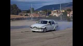 ALFA 75 Twin Spark  il presidente in azione [upl. by Madlin]