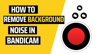 How to fix BANDICAM background noise issue [upl. by Enelhtac]