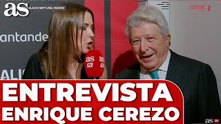 ENRIQUE CEREZO presidente ATLÉTICO DE MADRID ENTREVISTA Premios AS del Deporte 2024 [upl. by Nagaek763]