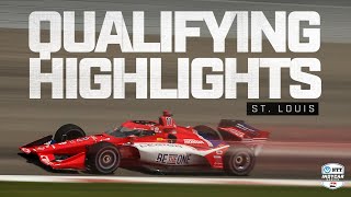 Qualifying Highlights  2024 Bommarito Automotive Group 500 from St Louis  INDYCAR SERIES [upl. by Jerry]