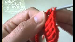 Tutorial Rosa Crochet o Ganchillo Paso a Paso en Español [upl. by Sihunn]